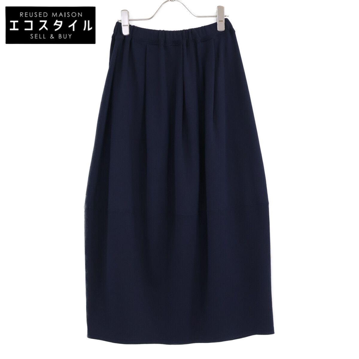 JURGEN LEHL ヨーガンレール J0191US131 ﾈｲﾋﾞｰ ｺｯﾄﾝ ｺｸｰﾝﾛﾝｸﾞｽｶｰﾄ Ⅿ