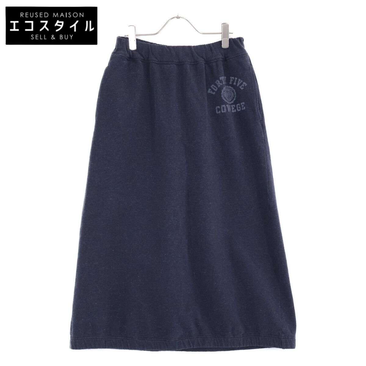 45 rpm フォーティファイブアールピーエム ﾈｲﾋﾞｰ ﾄｯﾌﾟﾍﾞｱ裏毛のｽｶｰﾄ 表記無し