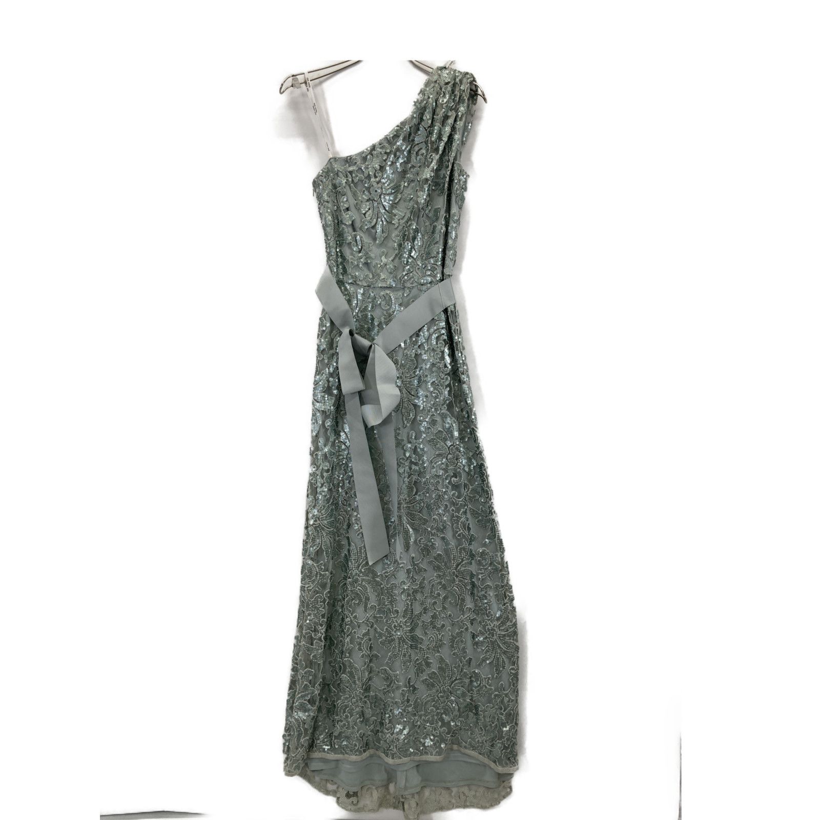 TADASHI SHOJI タダシショージ 3T216L ｽﾊﾟﾝｺｰﾙ ﾜﾝｼｮﾙﾀﾞｰ ﾛﾝｸﾞﾄﾞﾚｽ 2