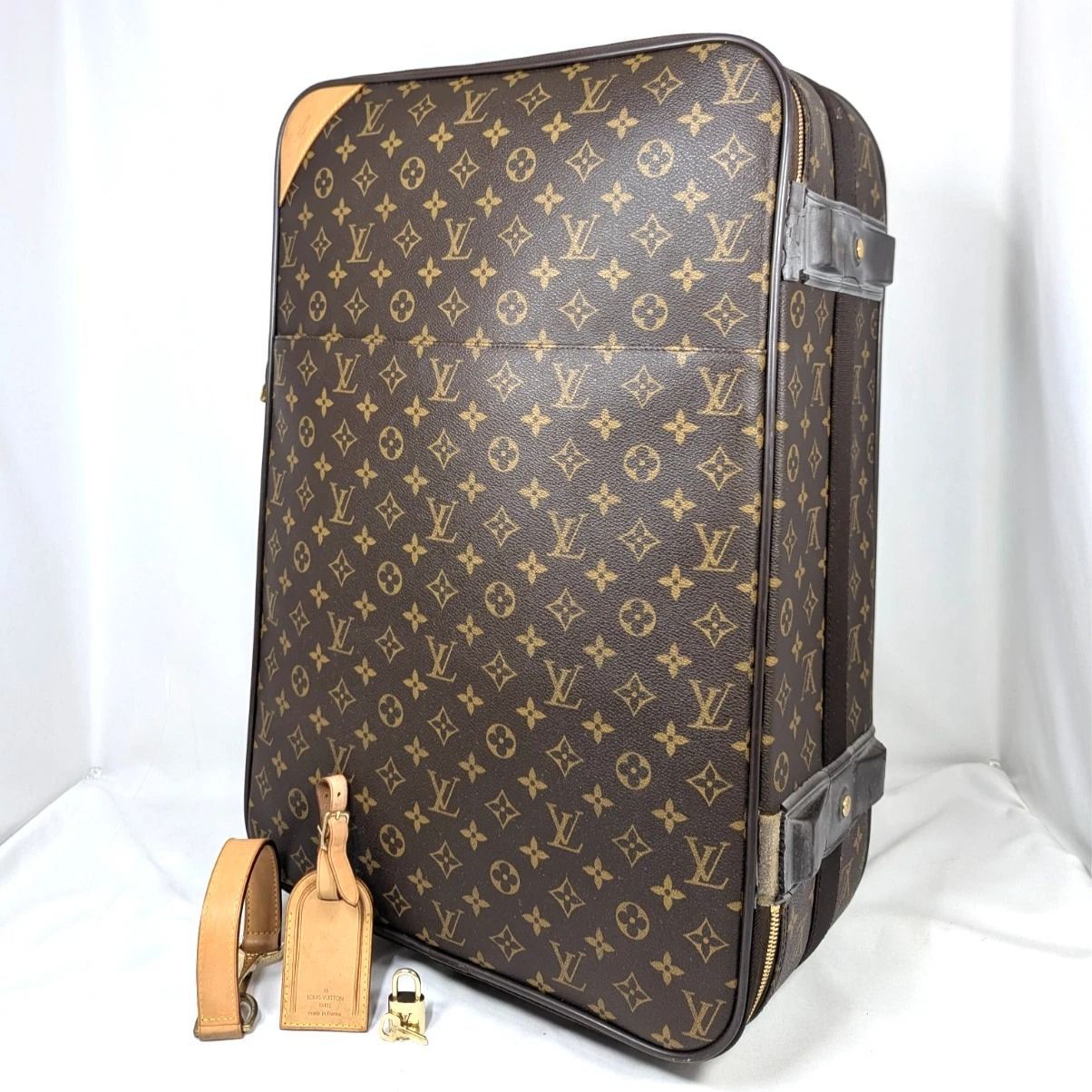 本物】ルイ ヴィトン スーツケース ペガス 55 モノグラム M23294