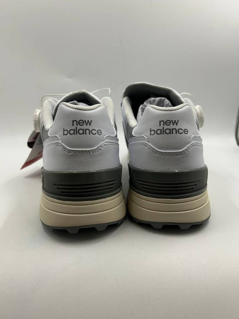 ♥ Balance Golf ニュー ンス ゴルフ ゴルフシューズ シューズ 靴 V 3 BOA 27㎝ ホワイト グレー