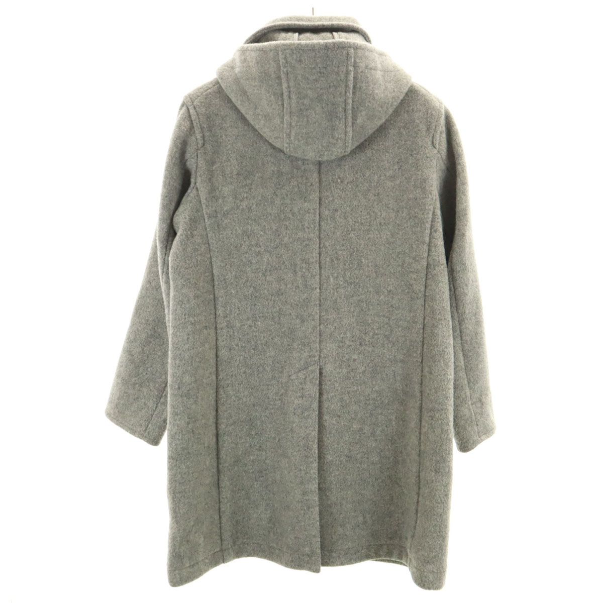 ⭐️美品⭐️DANTON ウールモッサロングコート ダークグレー38Mサイズ Danton ダントン ウールモッサ ロングコート 38 グレー レディース