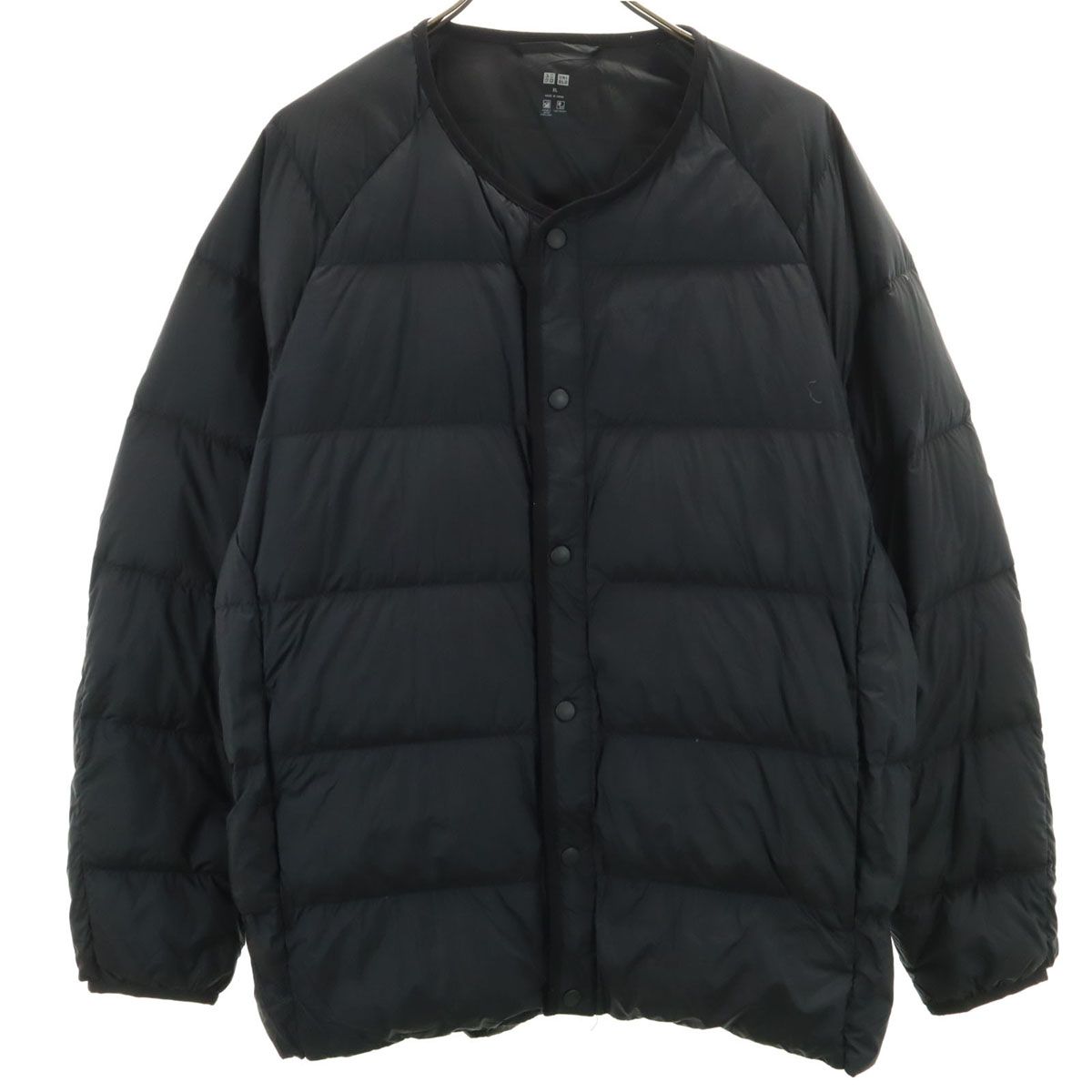 UNIQLO ユニクロ リサイクル ダウンジャケット XL ブラック メンズ 