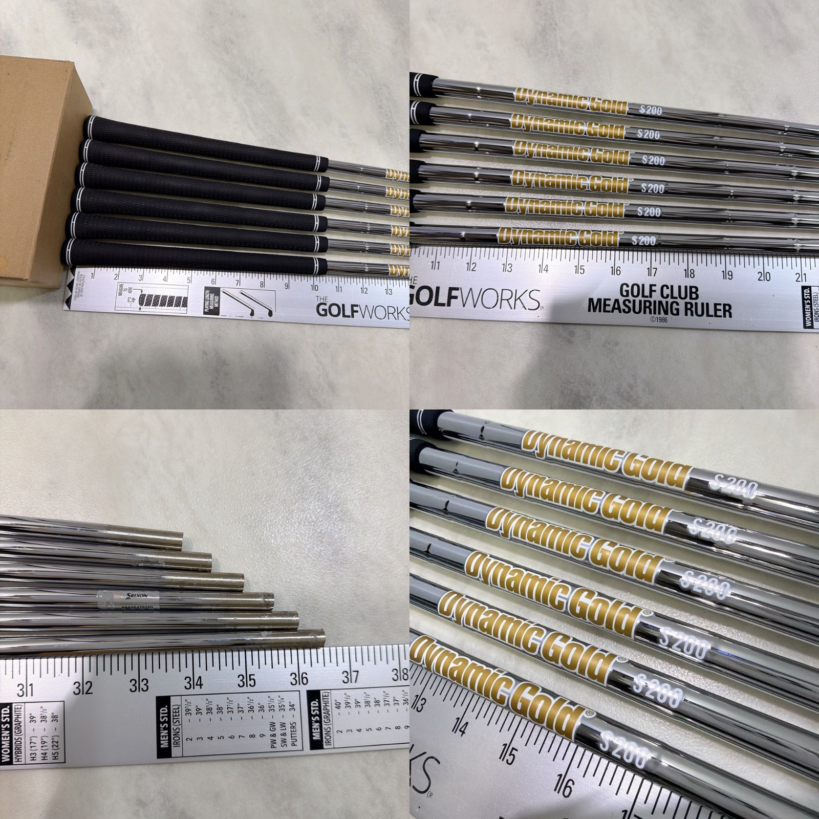 美品 Dynamic Gold S200 スチールシャフト 5番-PW 6本セット - メルカリ