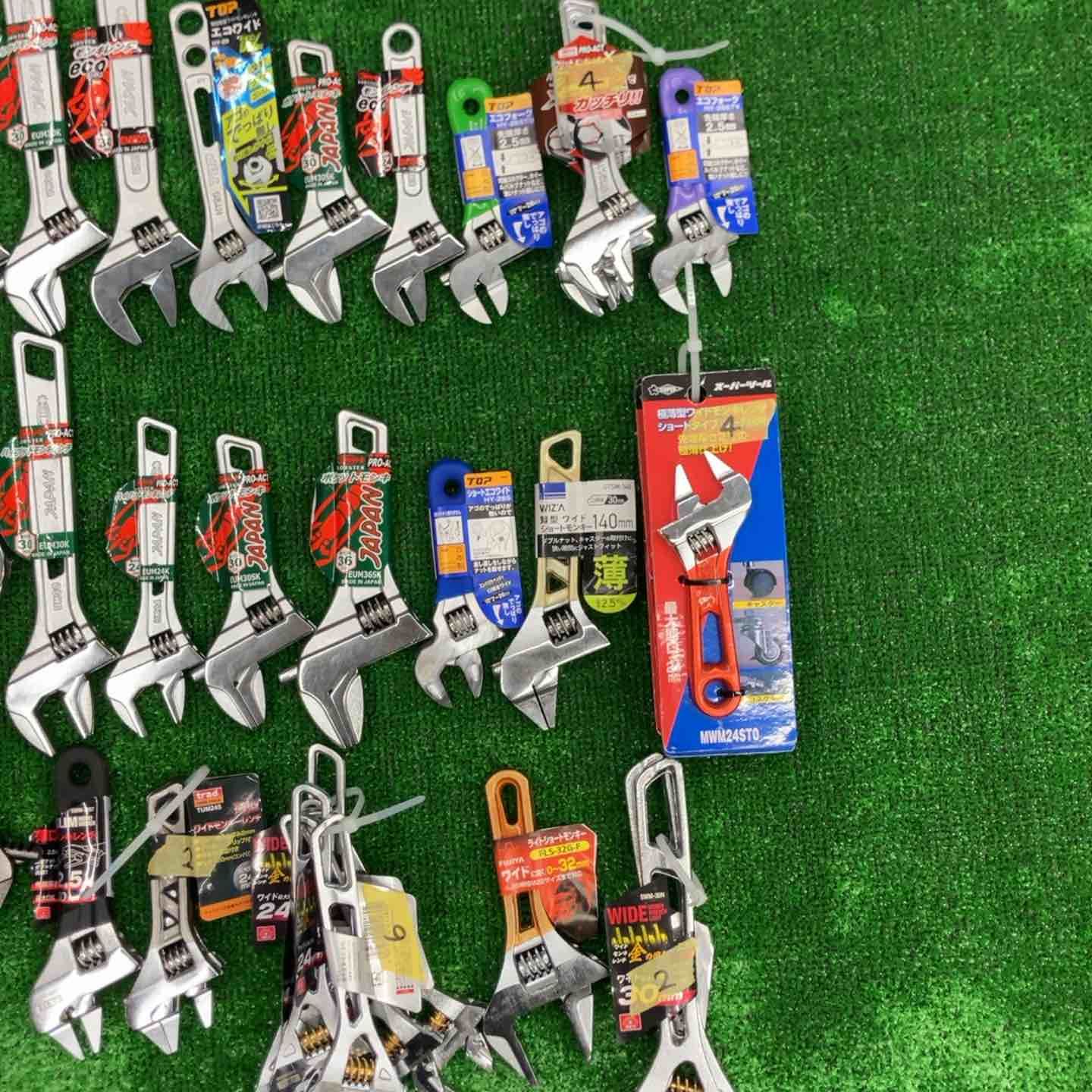  モンキーレンチ まとめ サイズ メーカー混同 モンキーレンチ スパナ レンチ