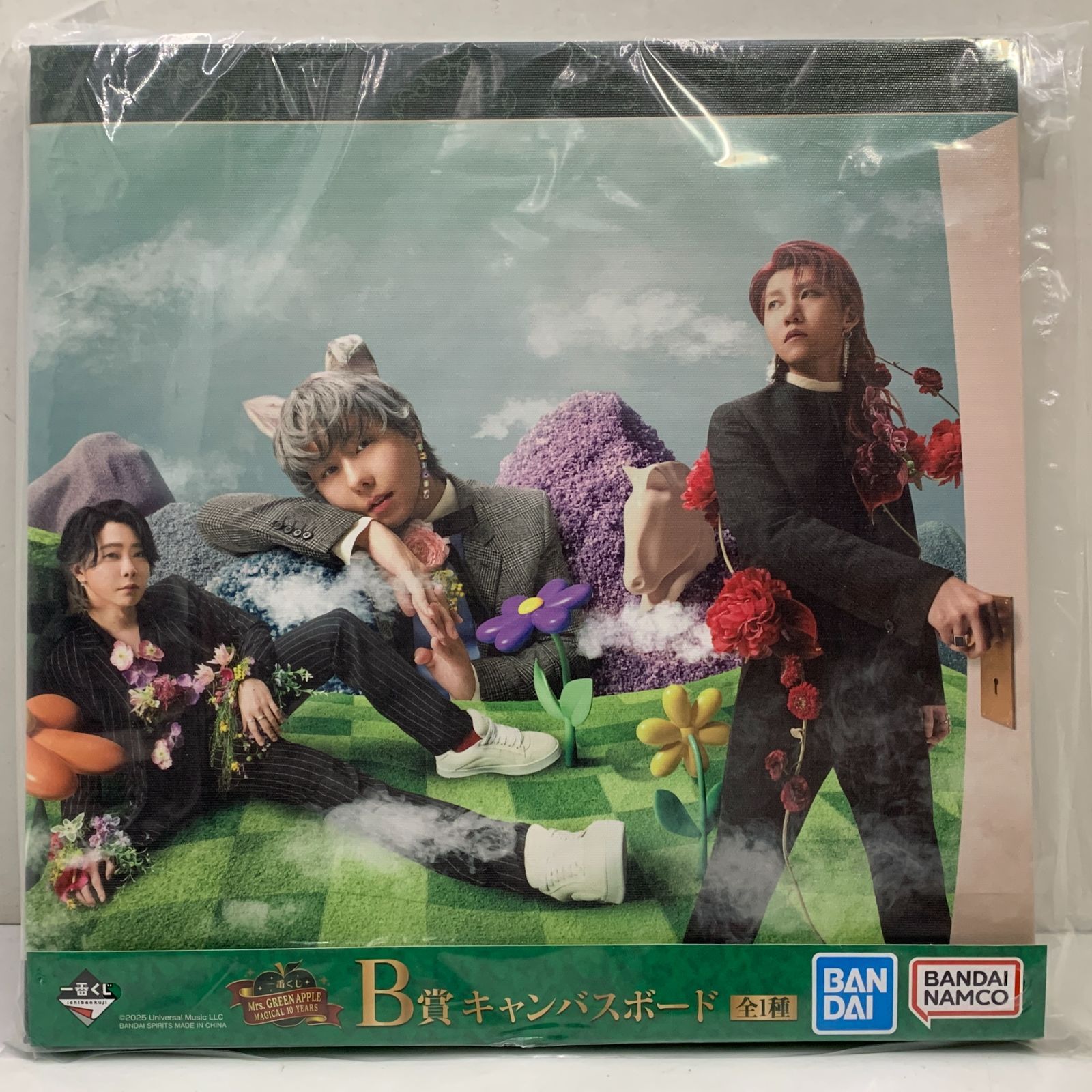 未開封 一番くじ Mrs. GREEN APPLE B賞 キャンバスボード - メルカリ