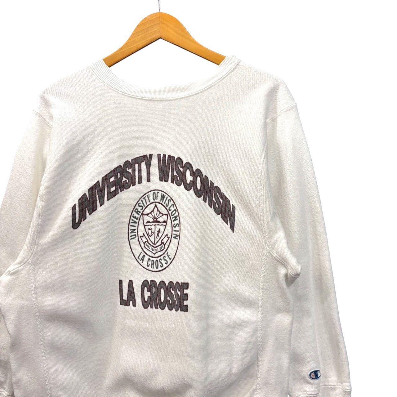 80s ビンテージ チャンピオン リバースウィーブ 染み込みプリント