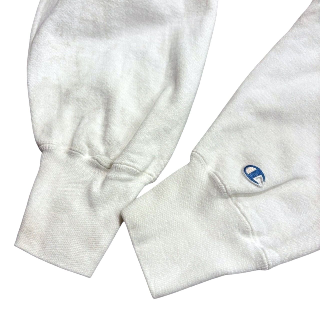 80s ビンテージ チャンピオン リバースウィーブ 染み込みプリント