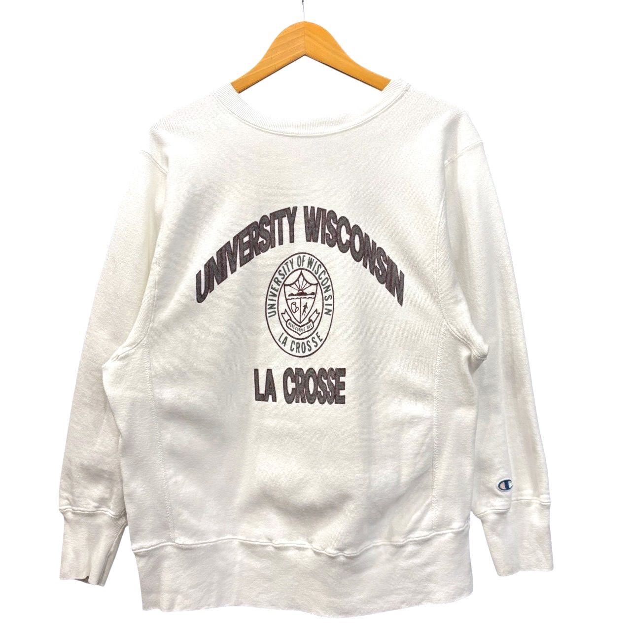 80s ビンテージ チャンピオン リバースウィーブ 染み込みプリント