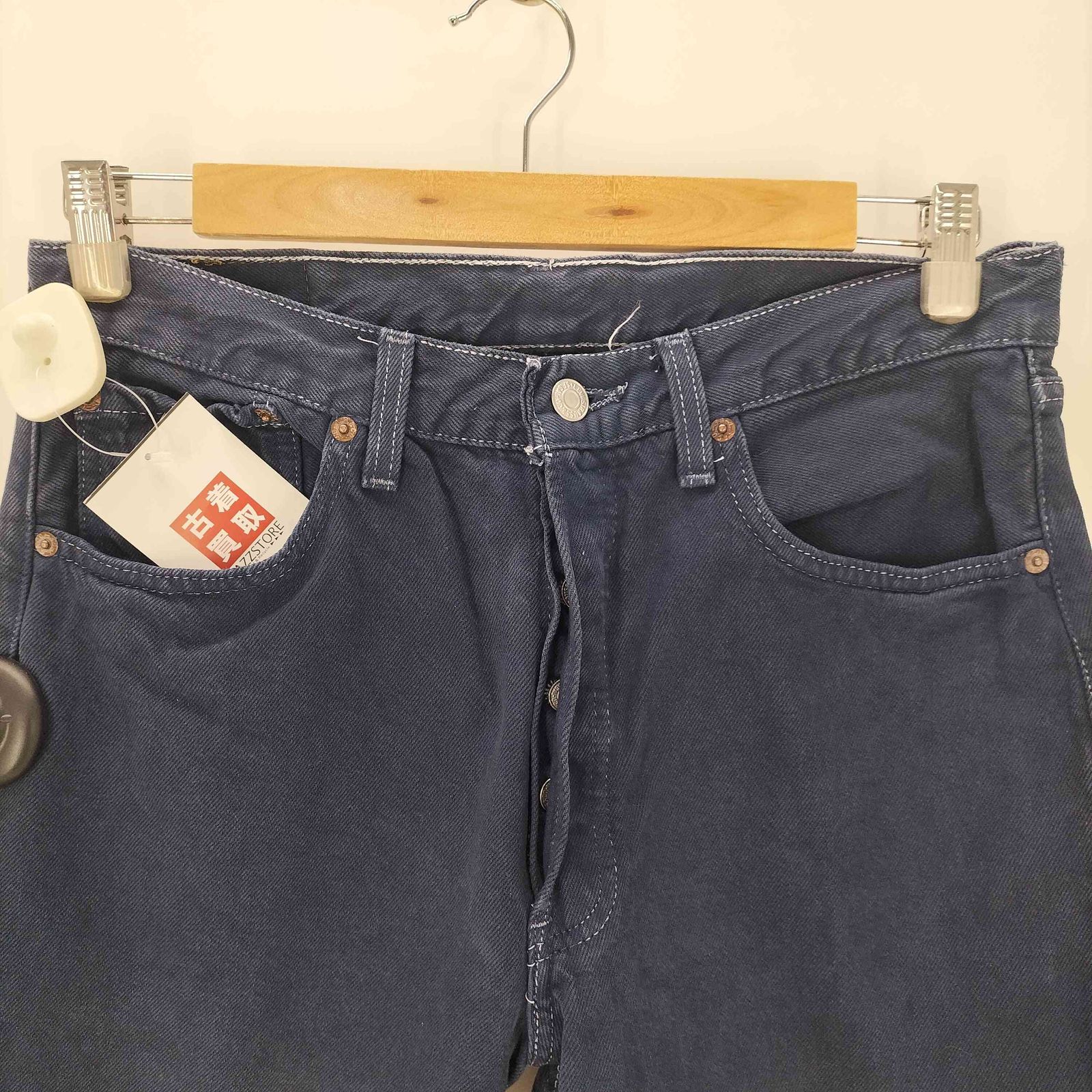 リーバイス Levis 90S USA製 501 後染め ボタン裏 524 刻印 ボタン