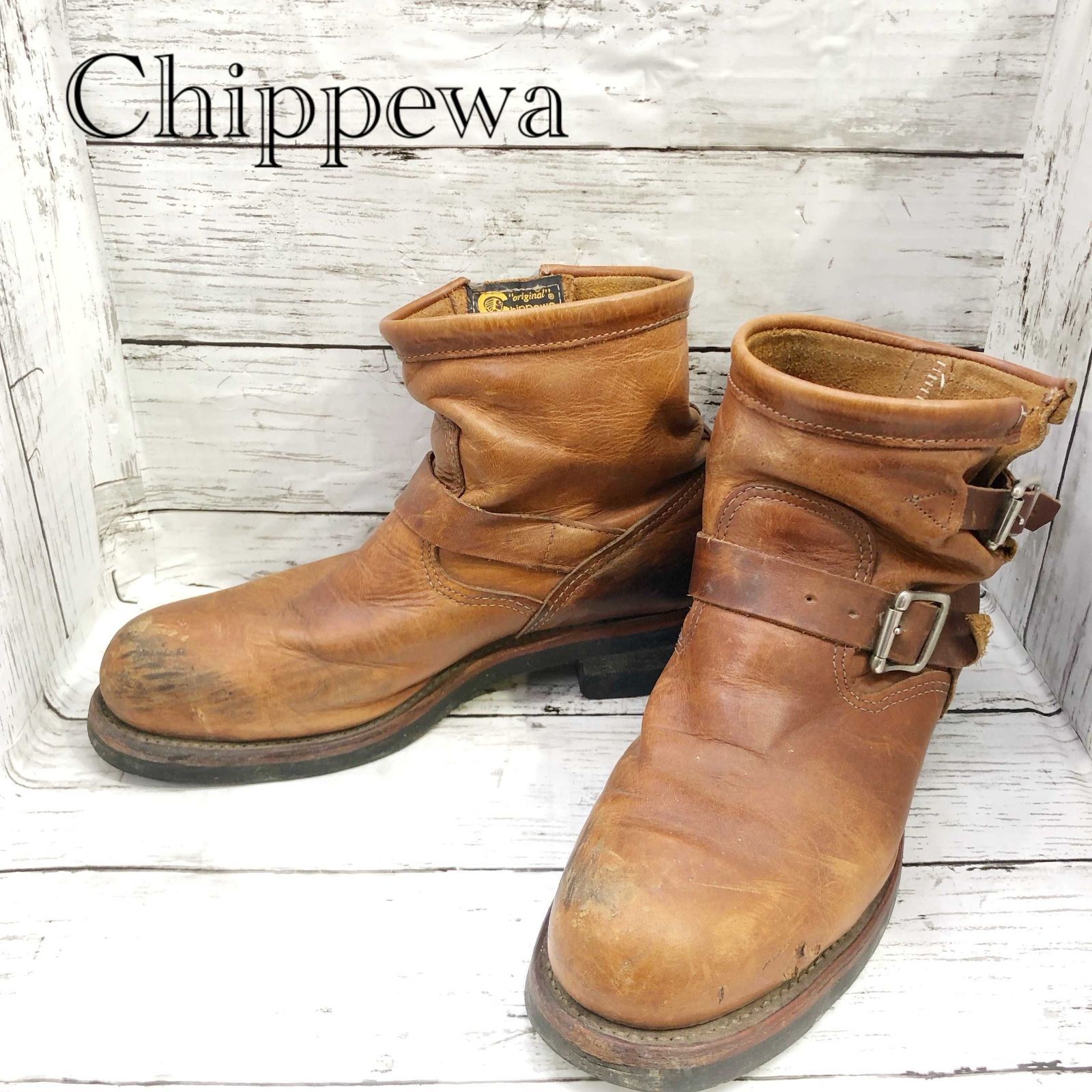 最終値下げChippewa エンジニアブーツ 26.5 チペワのエンジニア