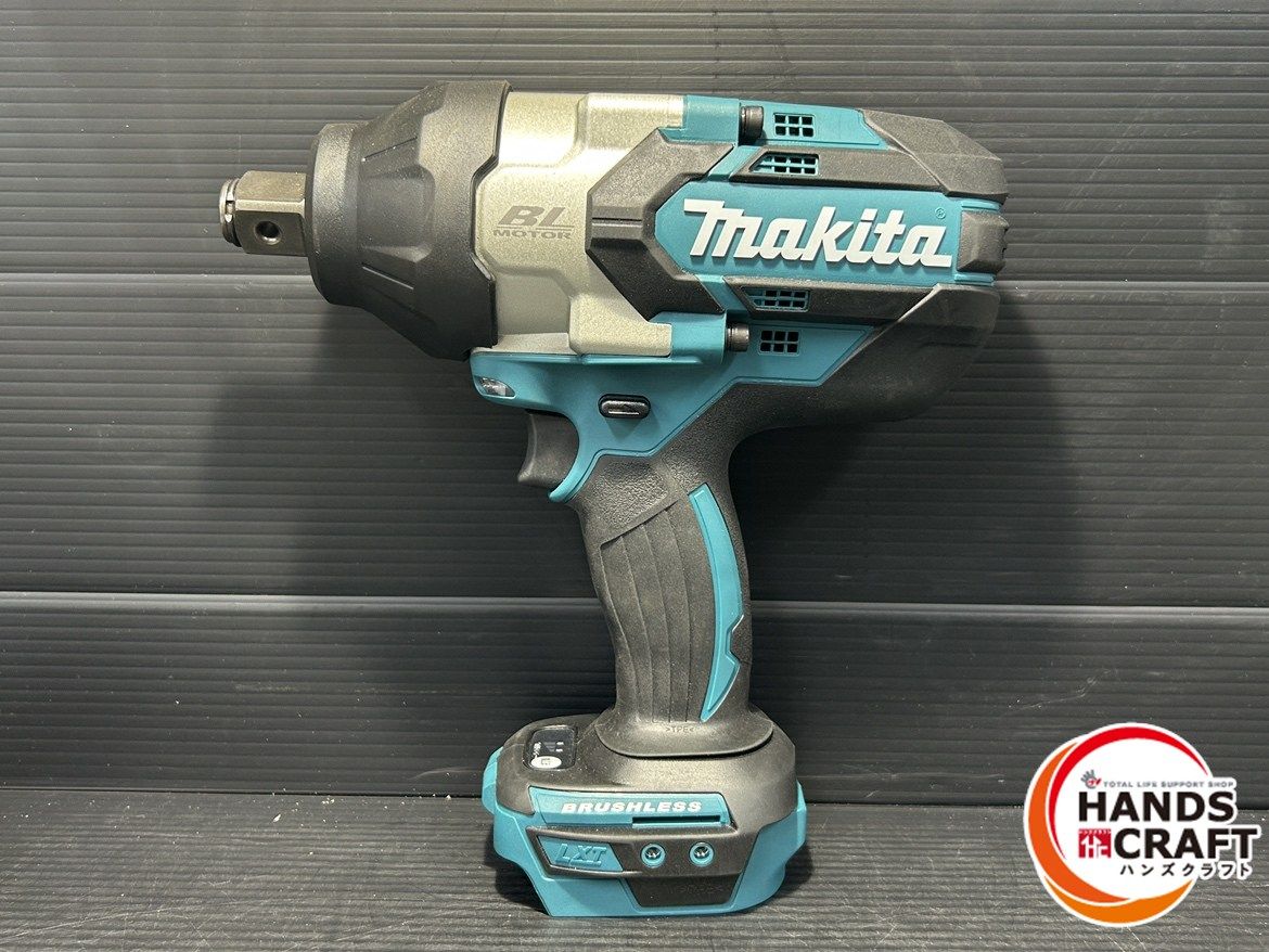 マキタ makita 充電式インパクトレンチ バッテリ 18 V 6.0 Ah 充電式付き