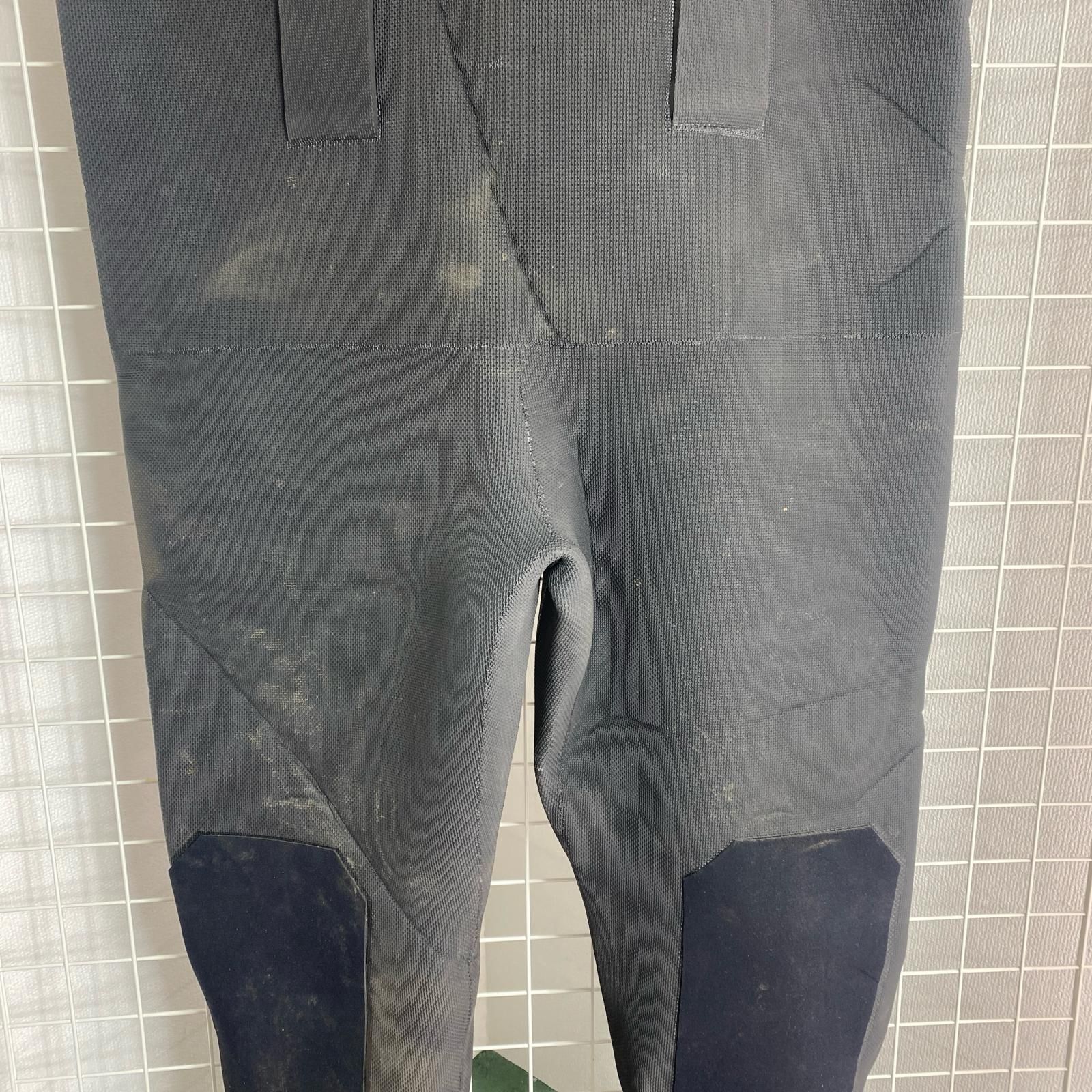  ΘΘ弘進ゴム ネオプレン胴付長 程度B XL 28.0 cm 水漏れ未チェック ブラック その他 特殊工具