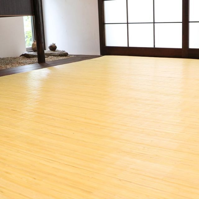 籐 ラグ カーペット 自然素材 ひんやり インドネシア産 むしろ 本間8畳