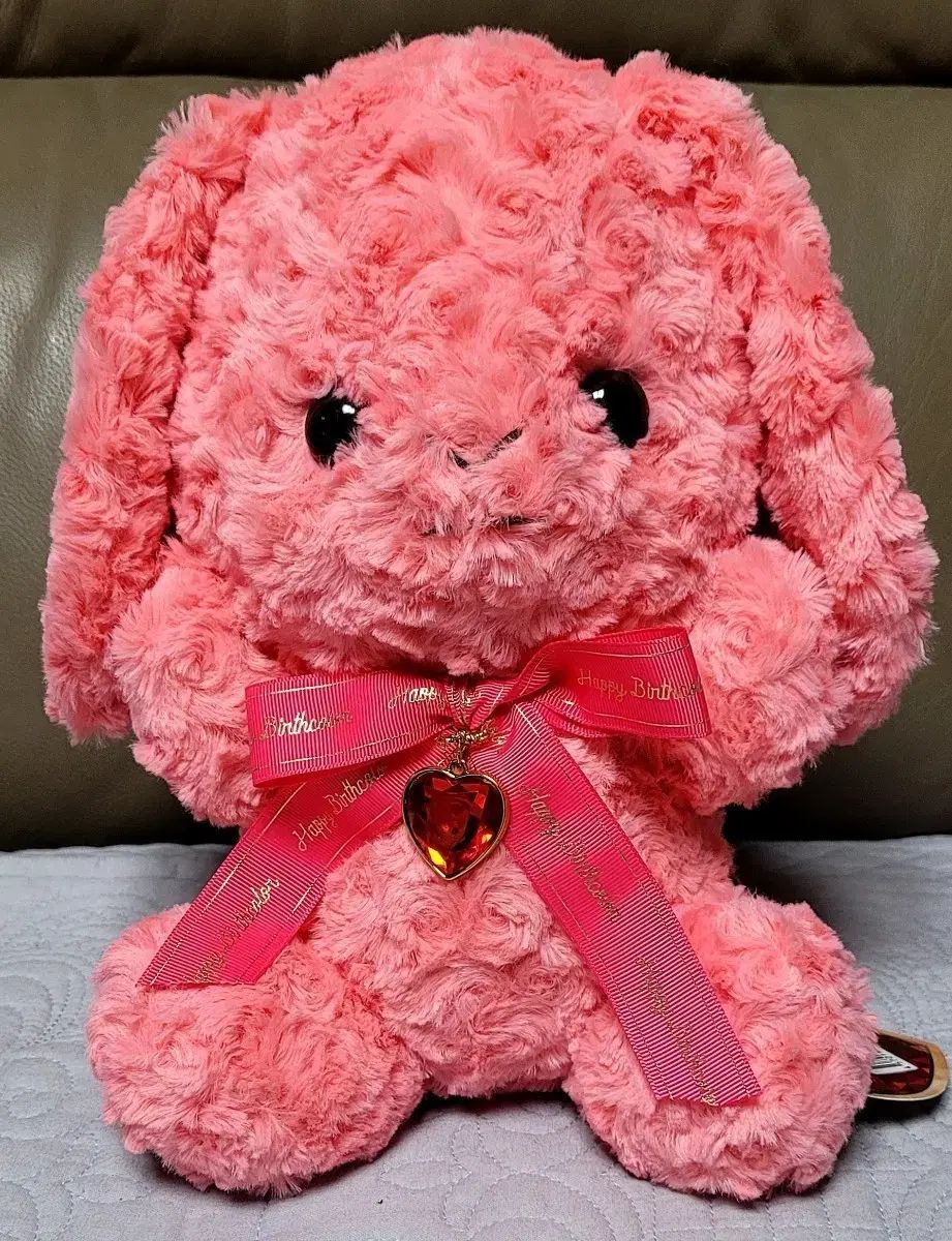 全国無料，2026 Happy Birthday リボン ラビット 28cm その他
