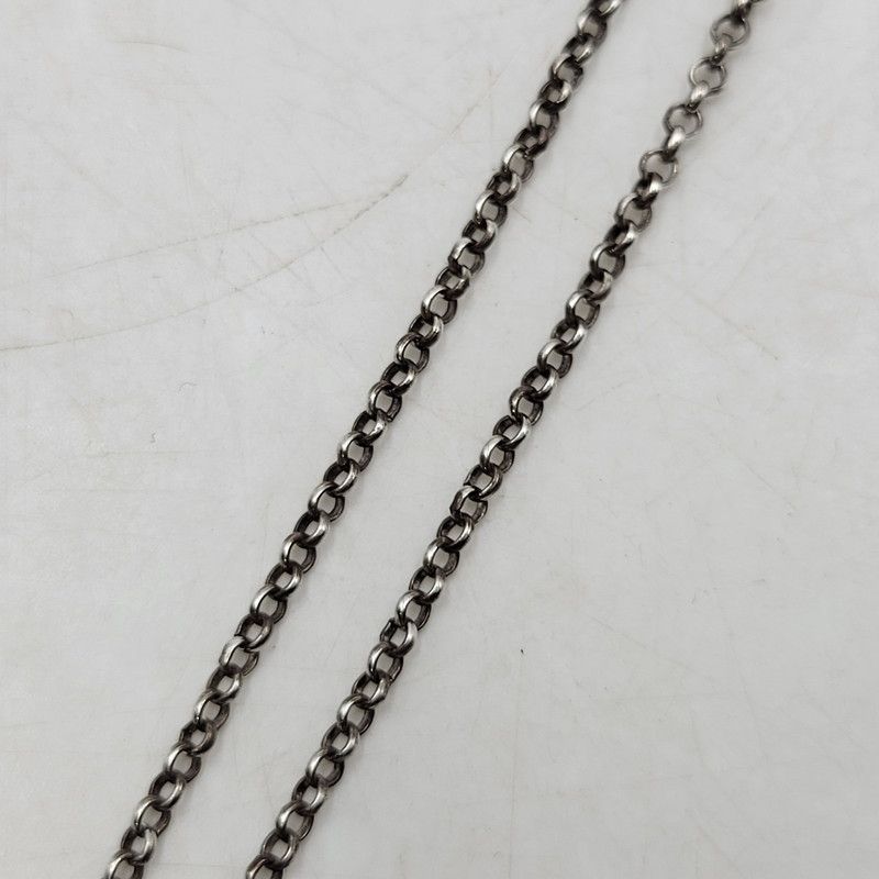 中古品】CHROME HEARTS クロムハーツ 925 NECKCHAIN R18 18INCH