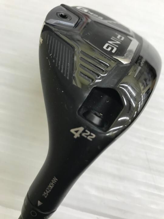 ピン G425 22度 ALTA J CB SLATE Sフレックス ユーティリティ 中古