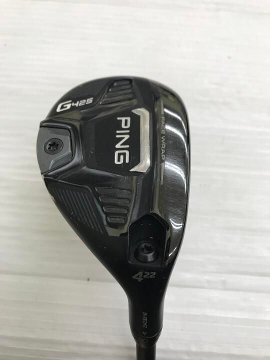 ピン G425 22度 ALTA J CB SLATE Sフレックス ユーティリティ 中古