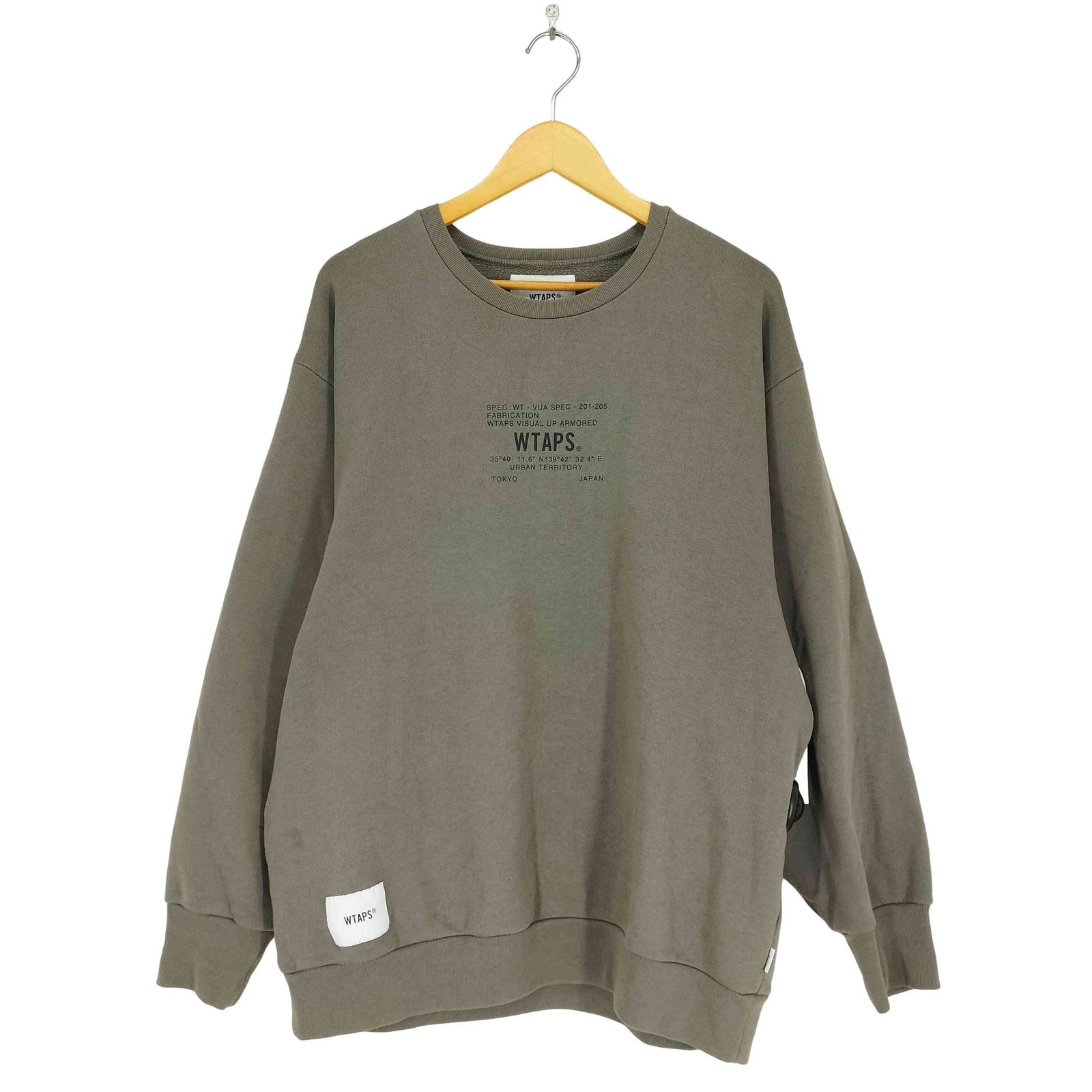 WTAPS(ダブルタップス) 19AW ACADEMY SWEATSHIRT メンズ  03【中古】【ブランド古着バズストア】 ダブルタップス WTAPS 19AW ACADEMY SWEATSHIRT メンズ 03 - メルカリ