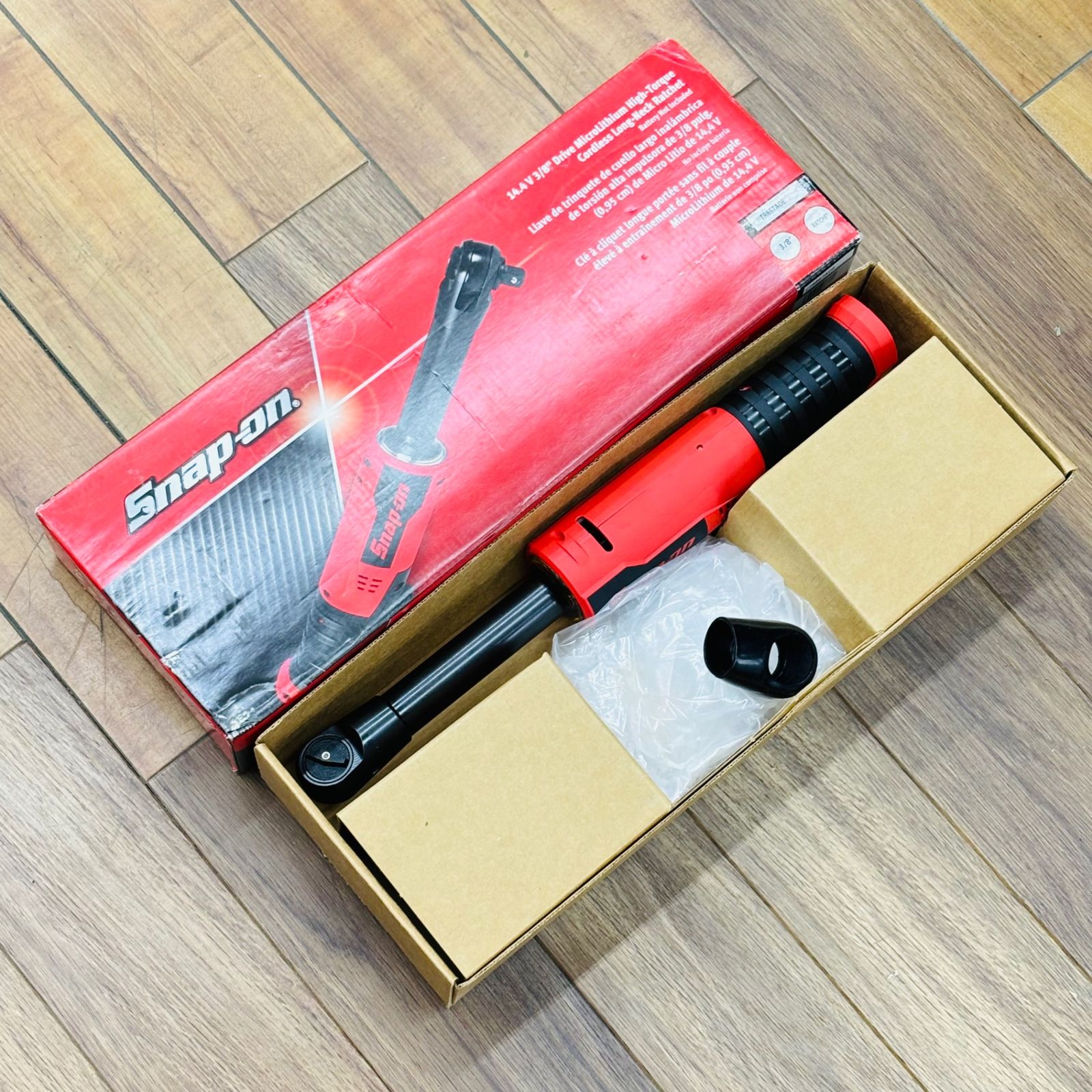 スナップオン Snap-on 14.4 V 3 8 コードレスロングネックラチェット