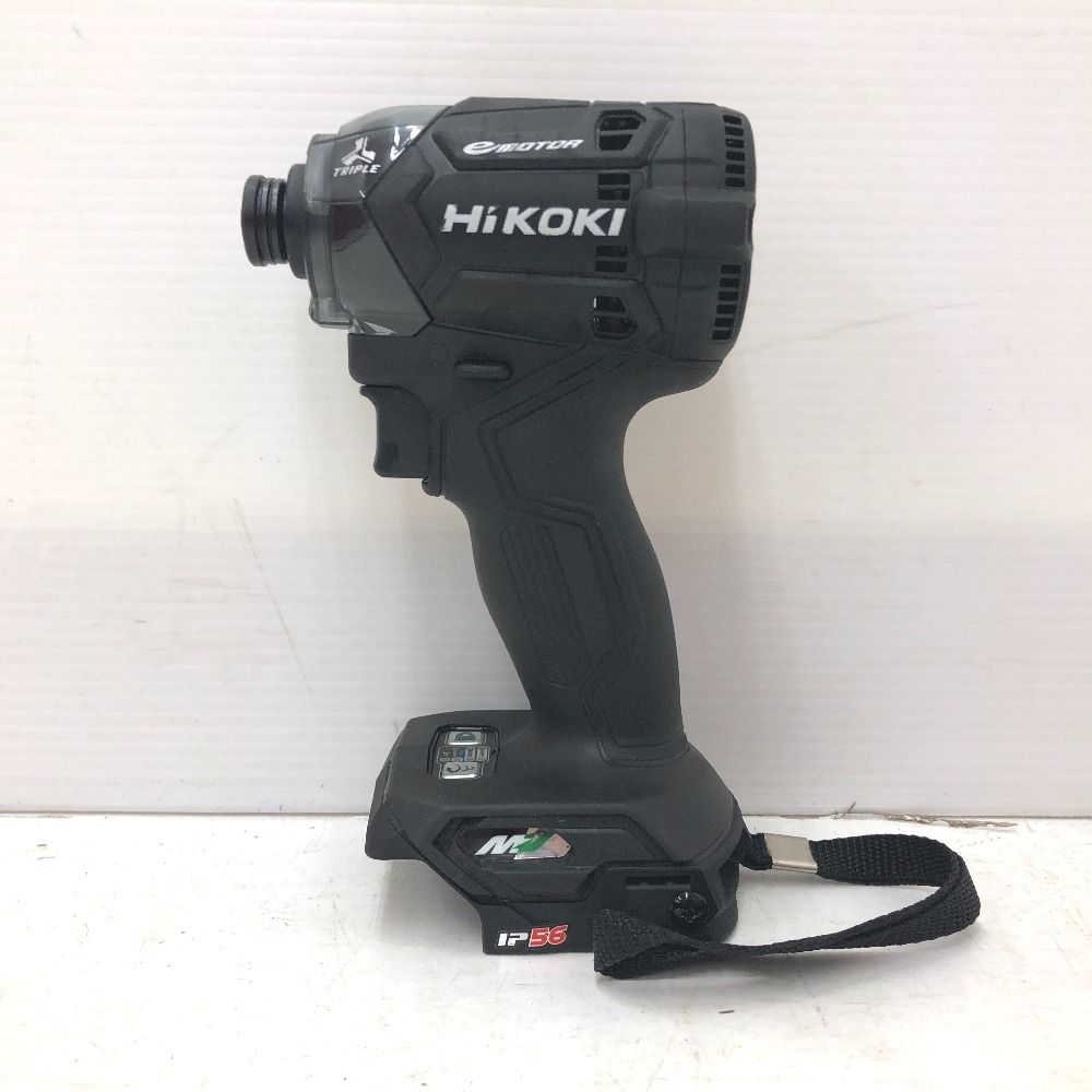 HiKOKI ハイコーキ マルチボルト36 V対応 コードレスインパクトドライバ ストロングブラック 本体のみ WH 36 DC