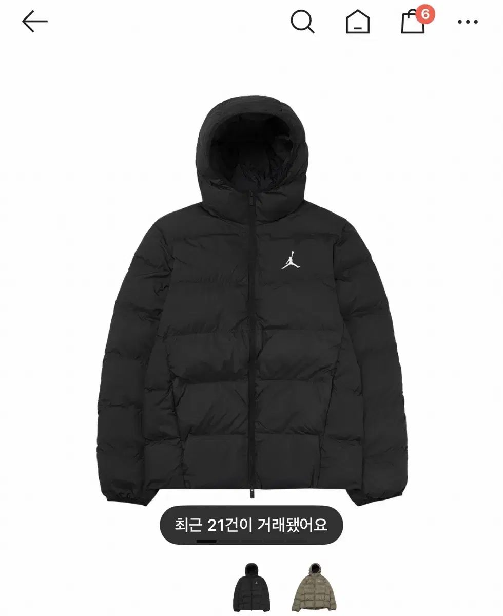 ジョーダン ブルックリン ファー ジャケット ブラック s