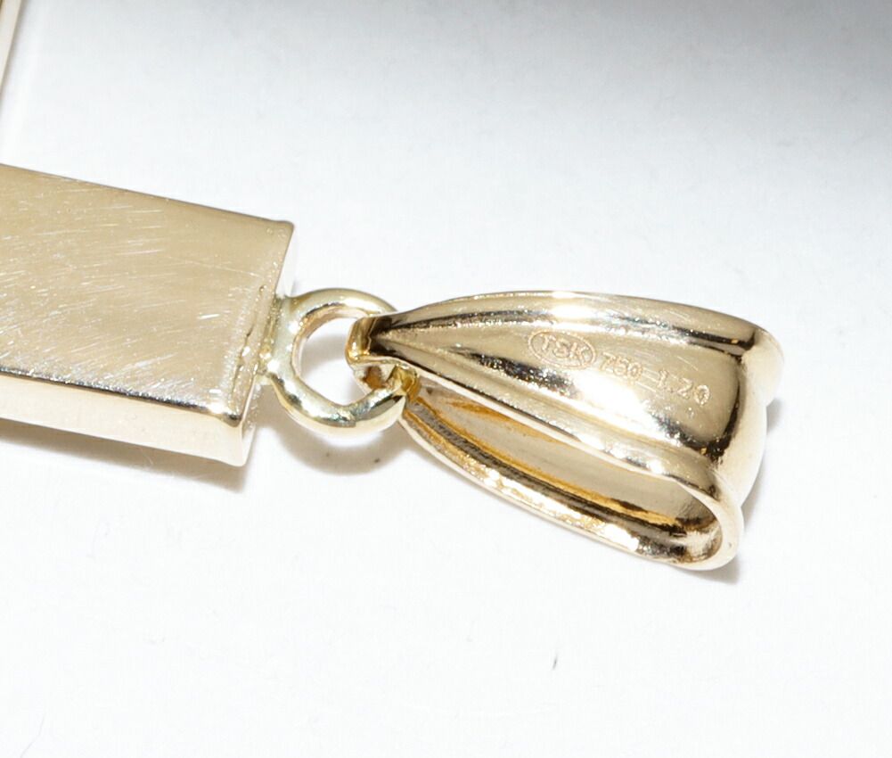  ペンダントトップ K 18 YG オニキス1 20 ct ロザリオクロス その他 アクセサリー