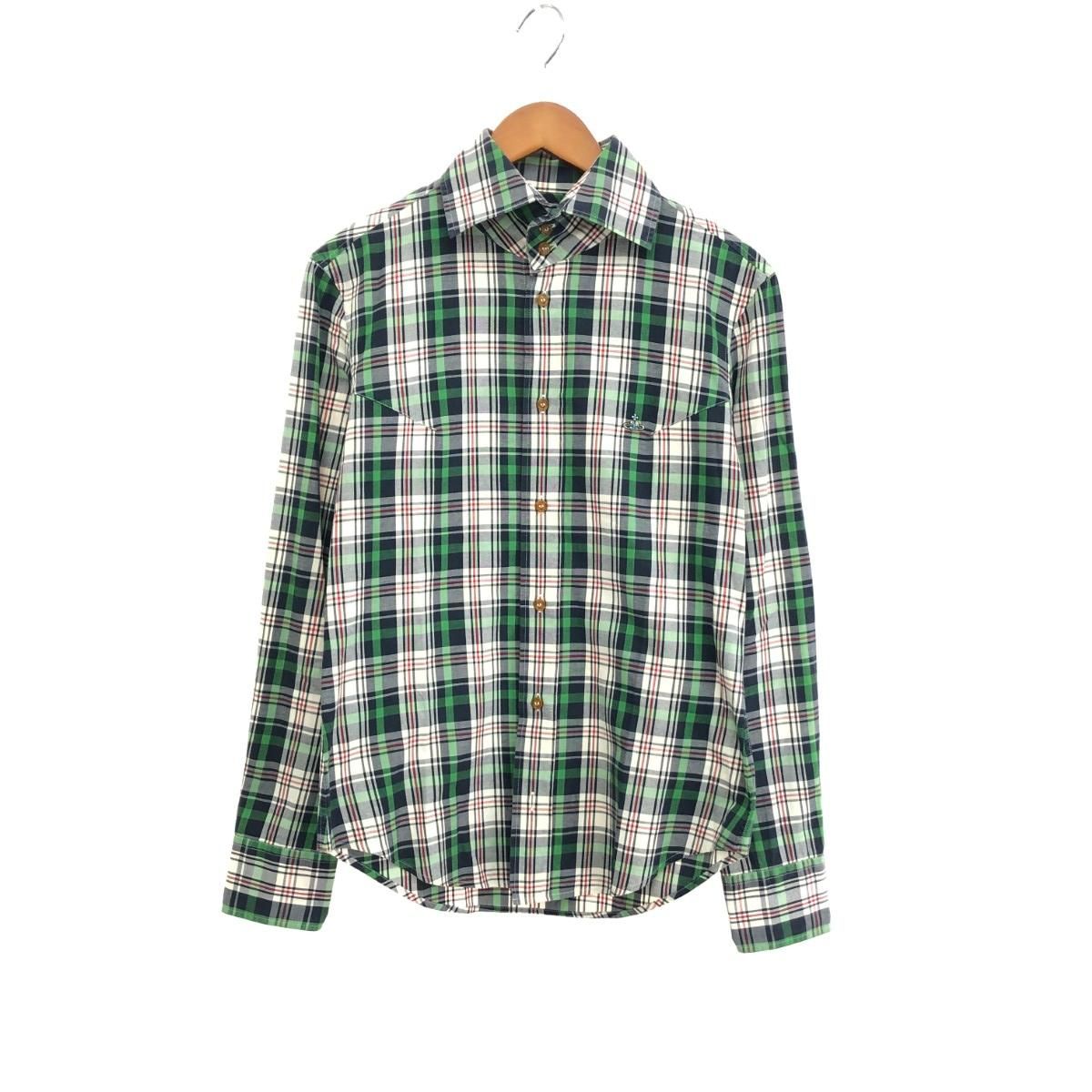 Vivienne Westwood MAN ヴィヴィアンウエストウッドマン 長袖チェック 