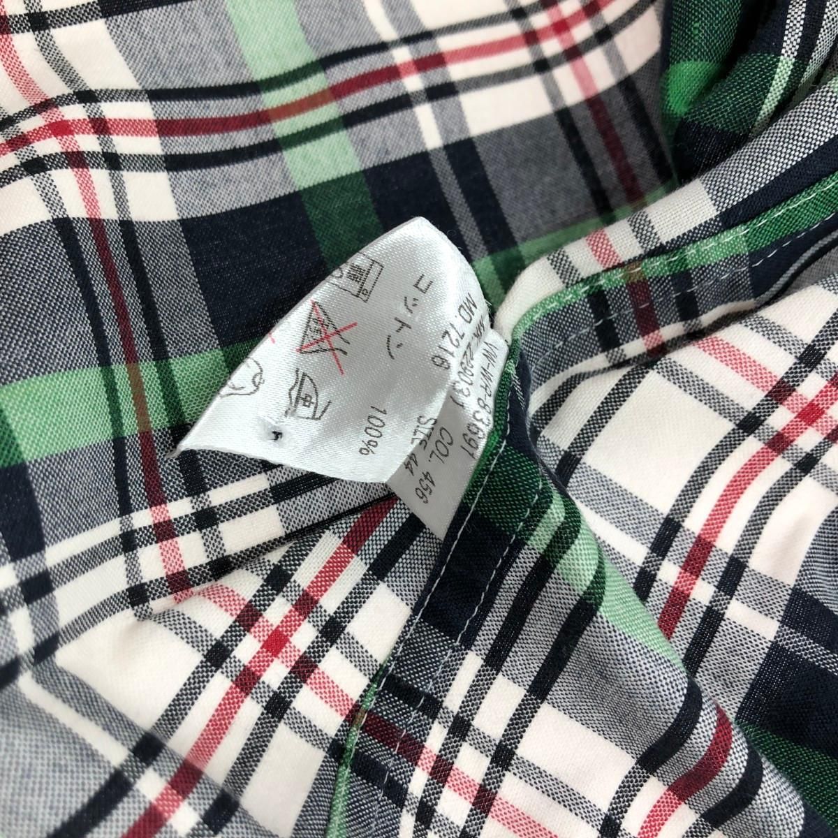 Vivienne Westwood MAN ヴィヴィアンウエストウッドマン 長袖チェック 