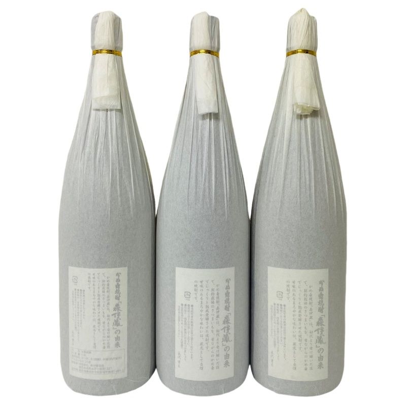 新品未開栓】森伊蔵 焼酎 1800ml 25度 3本セット - メルカリ