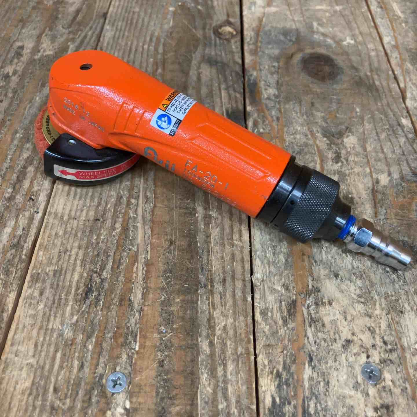 動作良好 不二空機 Fuji エアアングルグラインダー FA 20 1 本体のみ