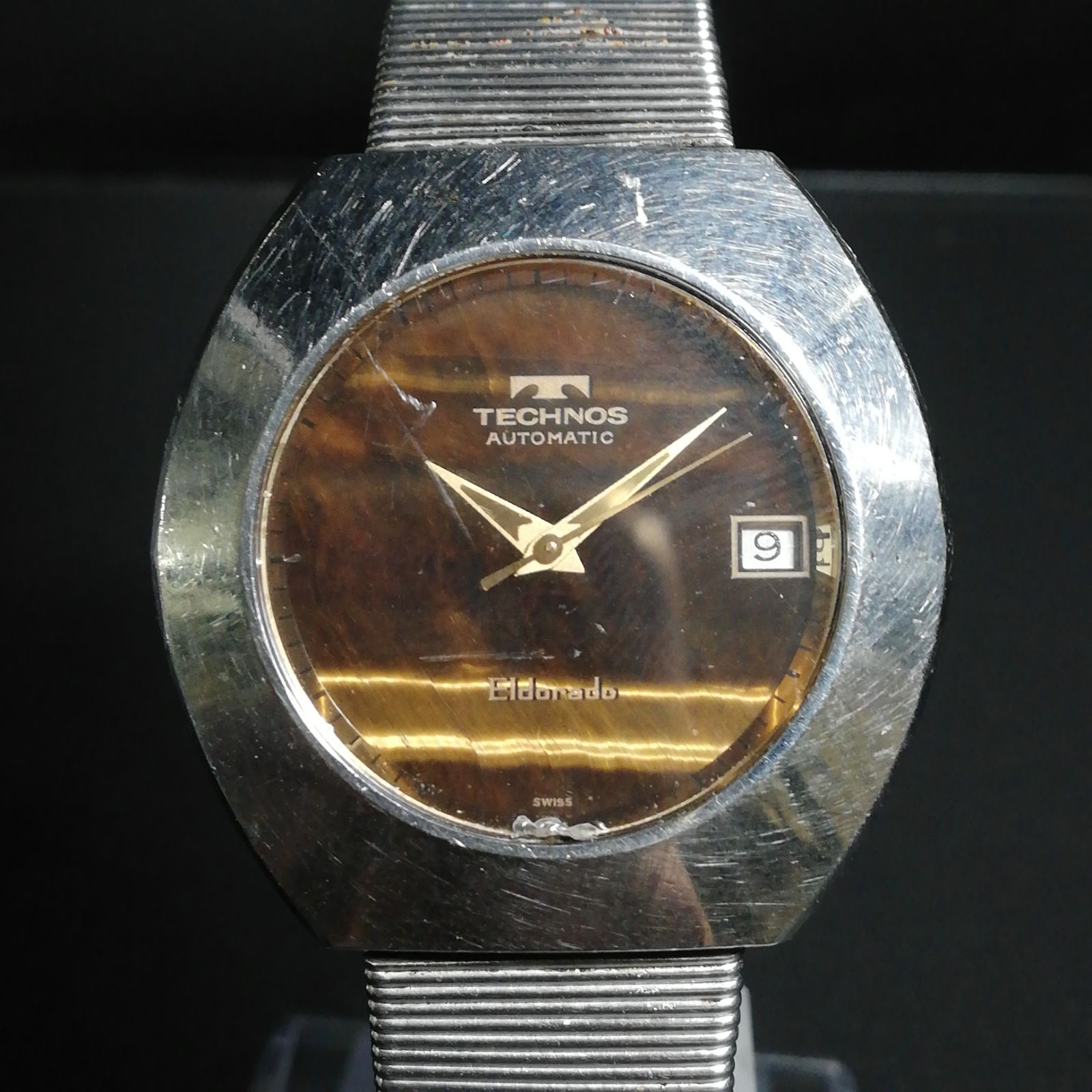 テクノス 時計 不動