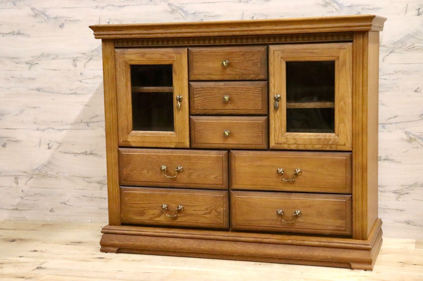 GMIS344○大雪木工 エバンシー サイドボード キャビネット リビング