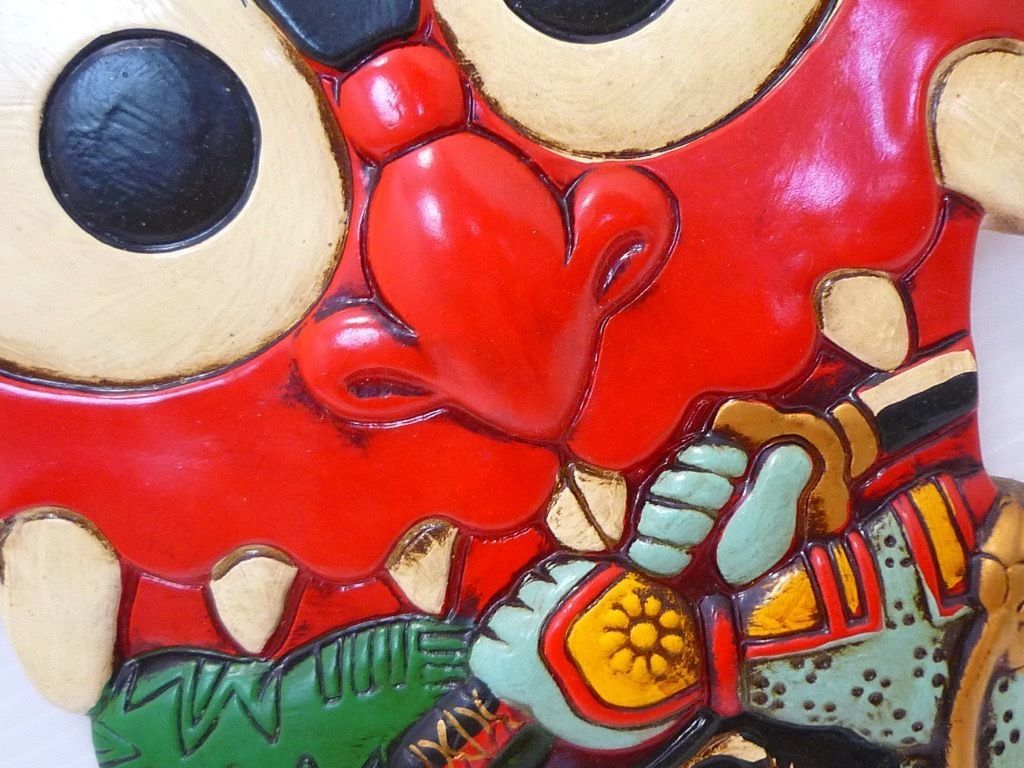 平戸 鬼洋蝶 郷土玩具 伝統芸術 武者絵凧 玄関に 魔除け祓いに 縁起物