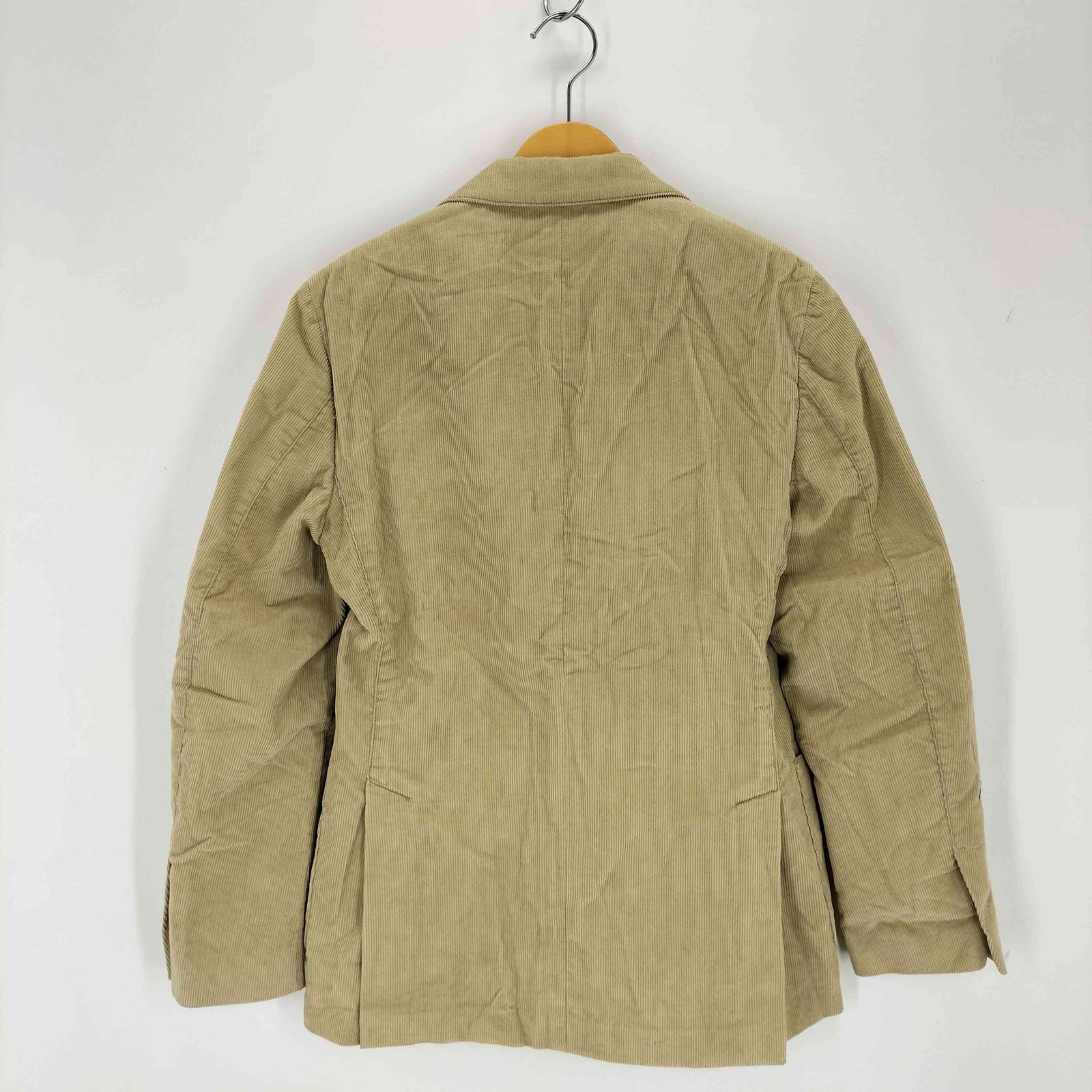 ラルディーニ　現行　イタリア製 テーラード ジャケット ベージュ　コーデュロイ ラルディーニ 現行 イタリア製 テーラード ジャケット ベージュ