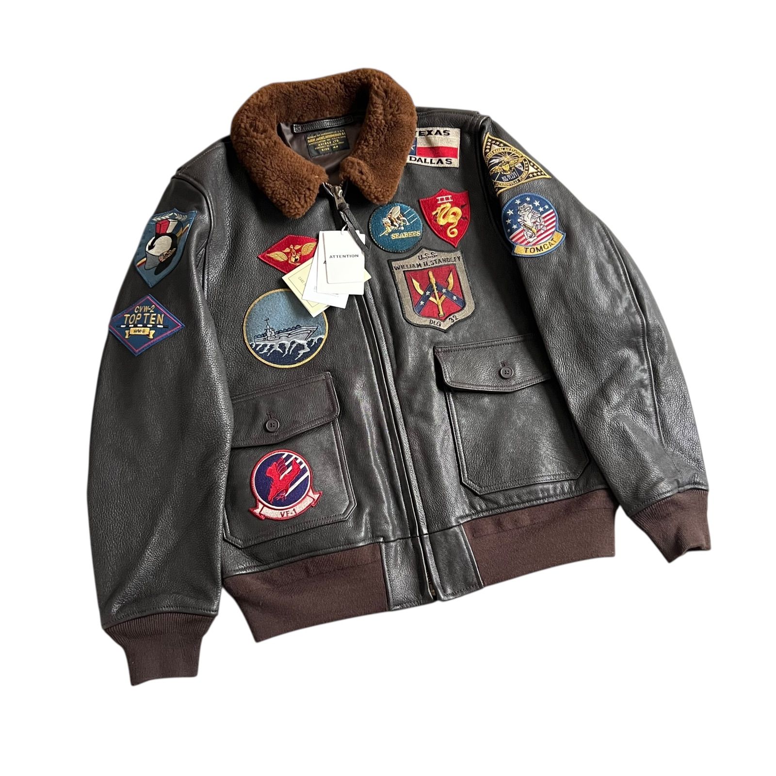 【値下】【希少】Golden Bear G1 ゴートスキン サイズ40 G-1 フライトジャケット Bear ゴートスキン GOLDEN フライト GUN TOP