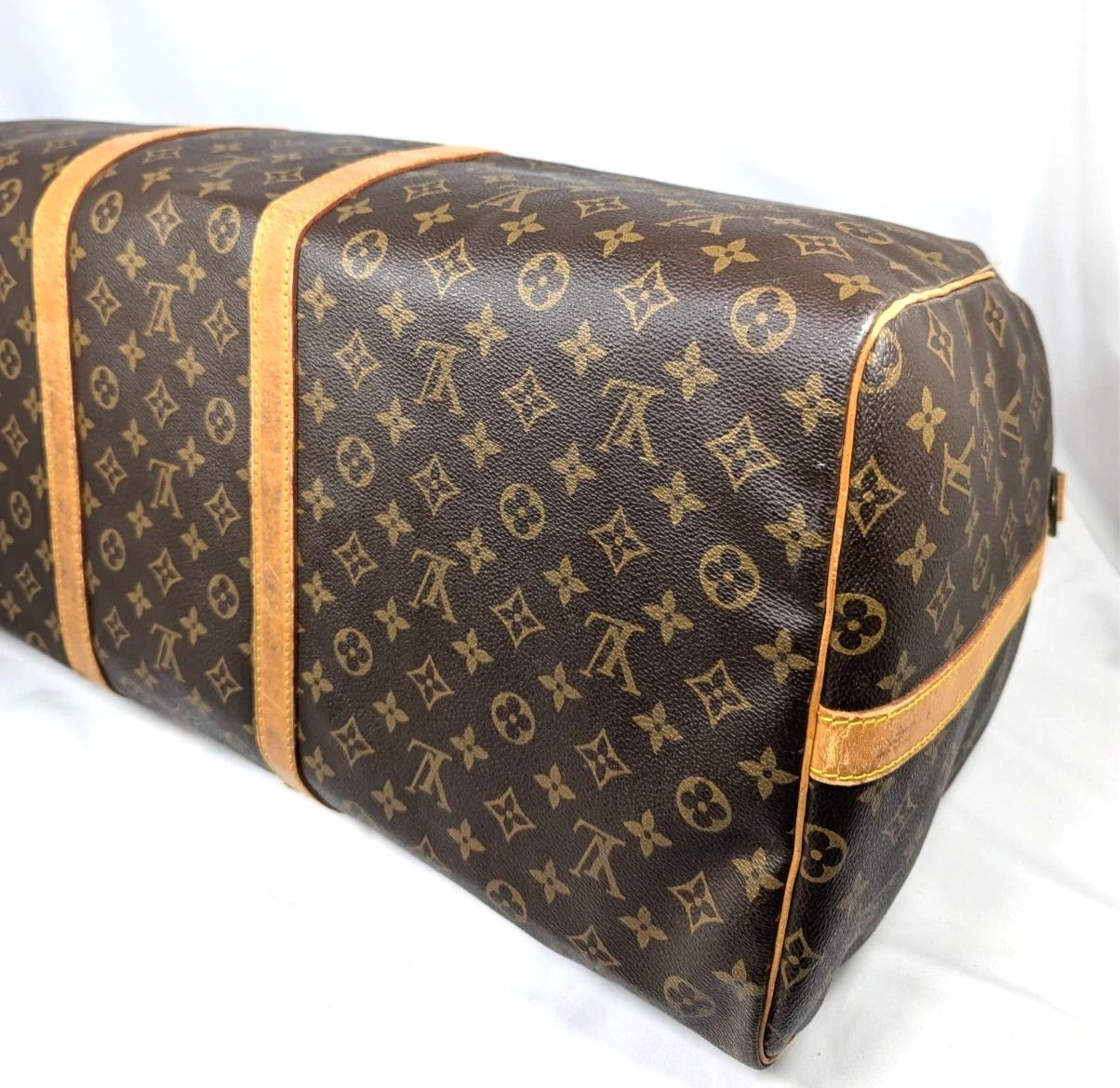 本物】ルイ ヴィトン ボストンバッグ キーポル バンドリエール 60