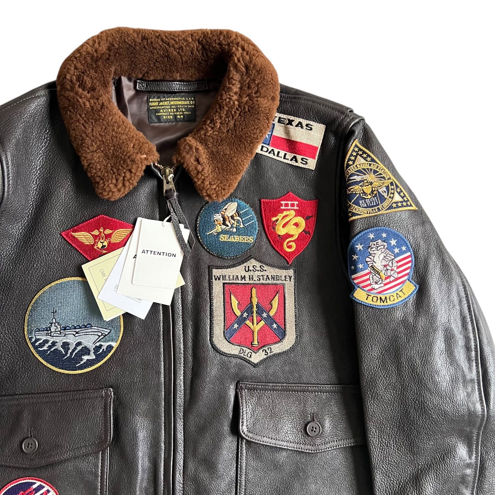 AVIREX / アヴィレックス 『TOP GUN』ゴートスキン G-1 フライト