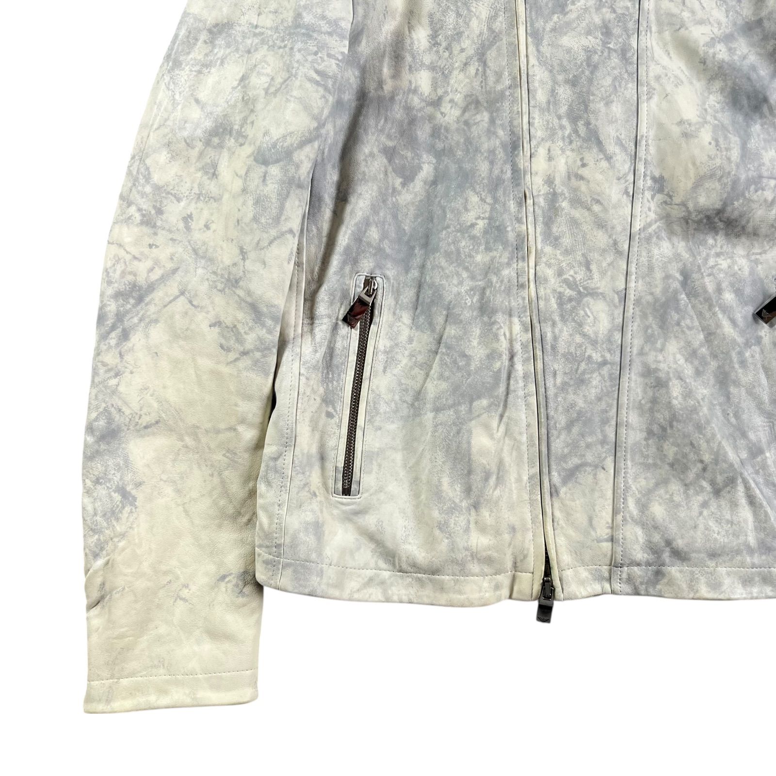 EMPORIO ARMANI / エンポリオアルマーニ ラムレザー ライダース