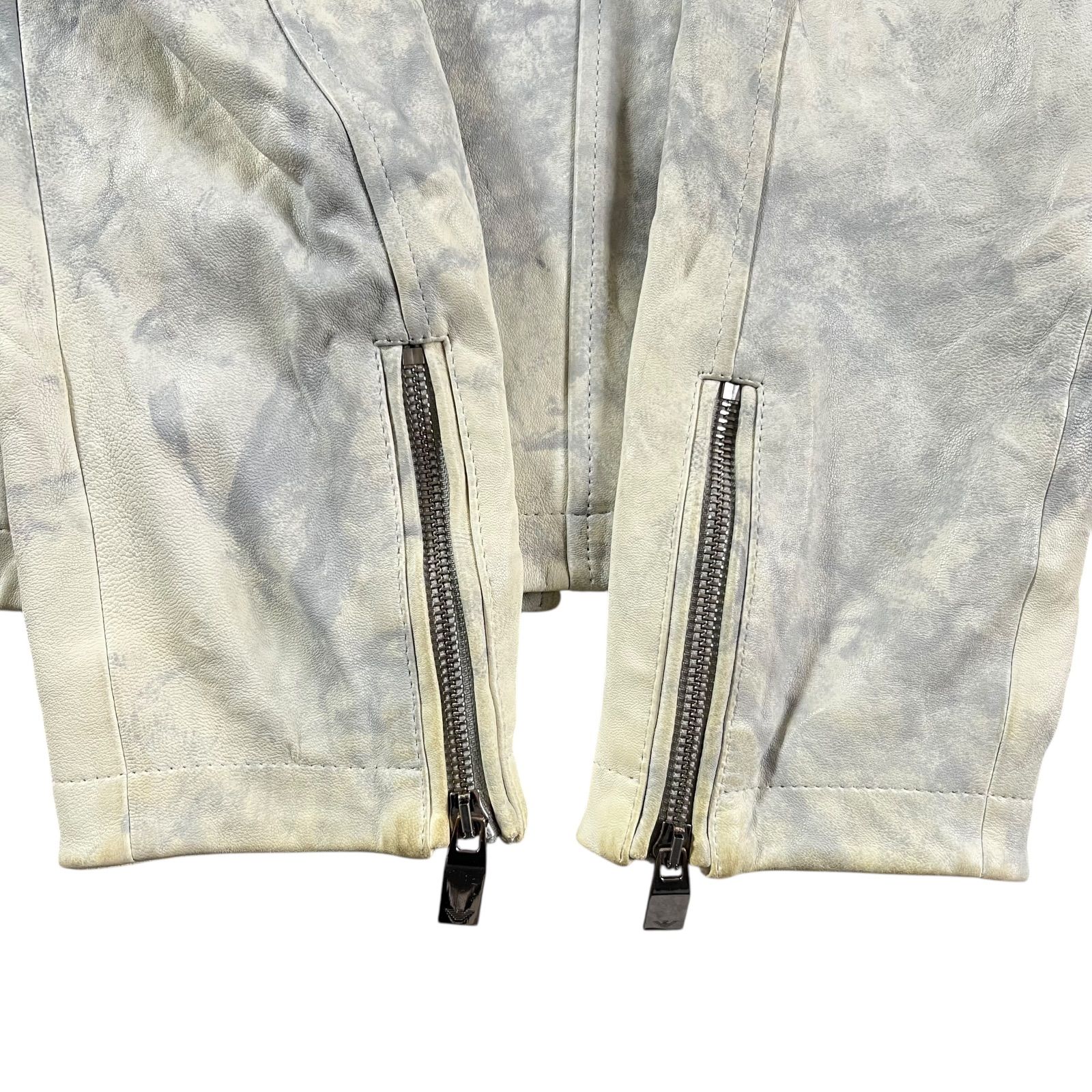 EMPORIO ARMANI / エンポリオアルマーニ ラムレザー ライダース