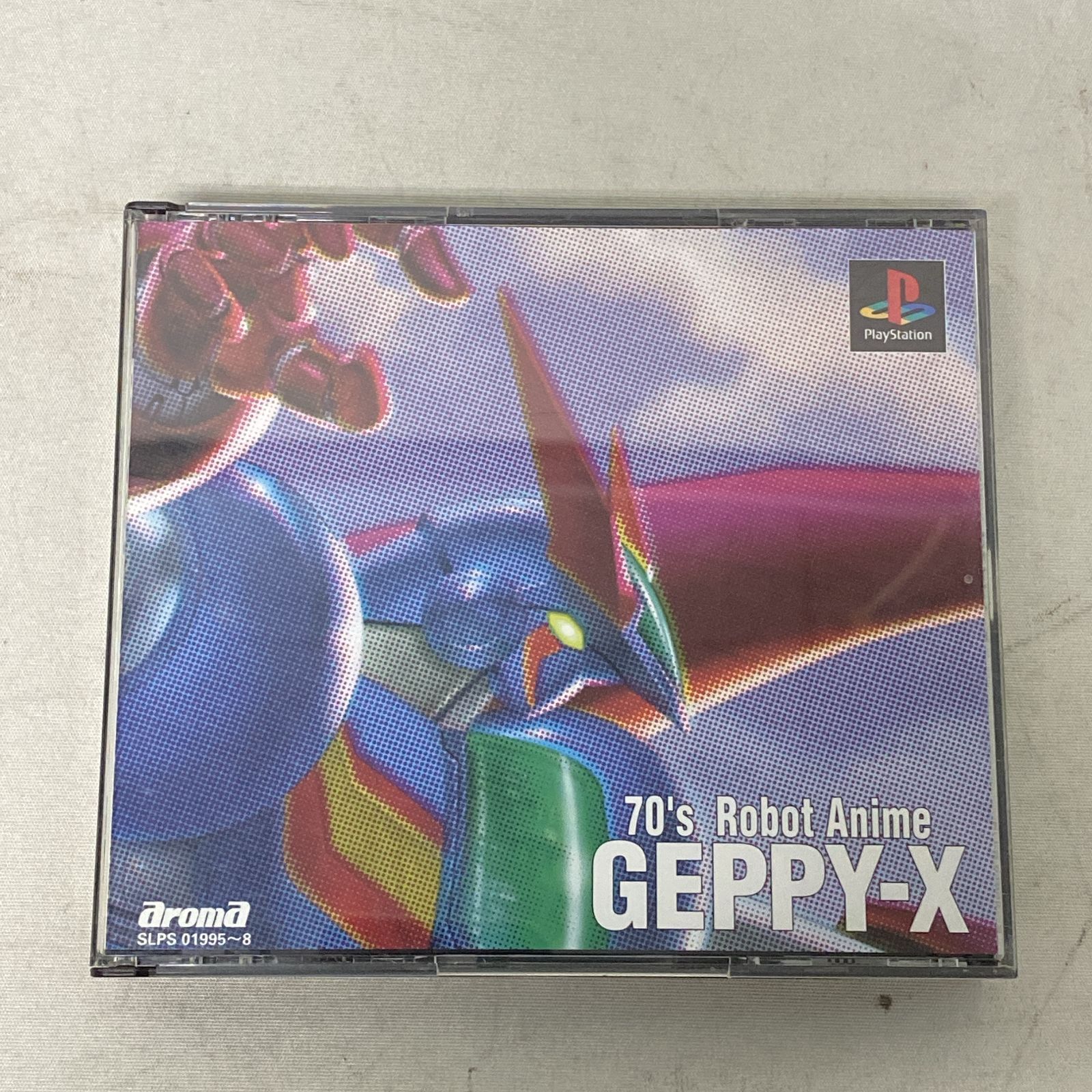 浜館26-854 店舗併売品 PS プレイステーション ソフト 70年代風ロボットアニメ ゲッP-X 品