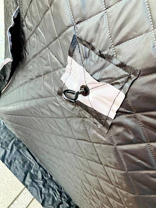 展示品】コストコ サウナテント ストーブ付 57625 電気ガス不要/庭や