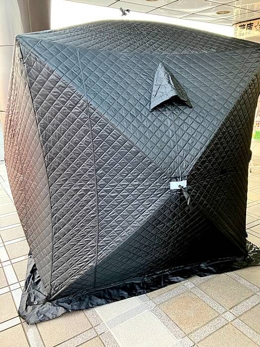 展示品】コストコ サウナテント ストーブ付 57625 電気ガス不要/庭や