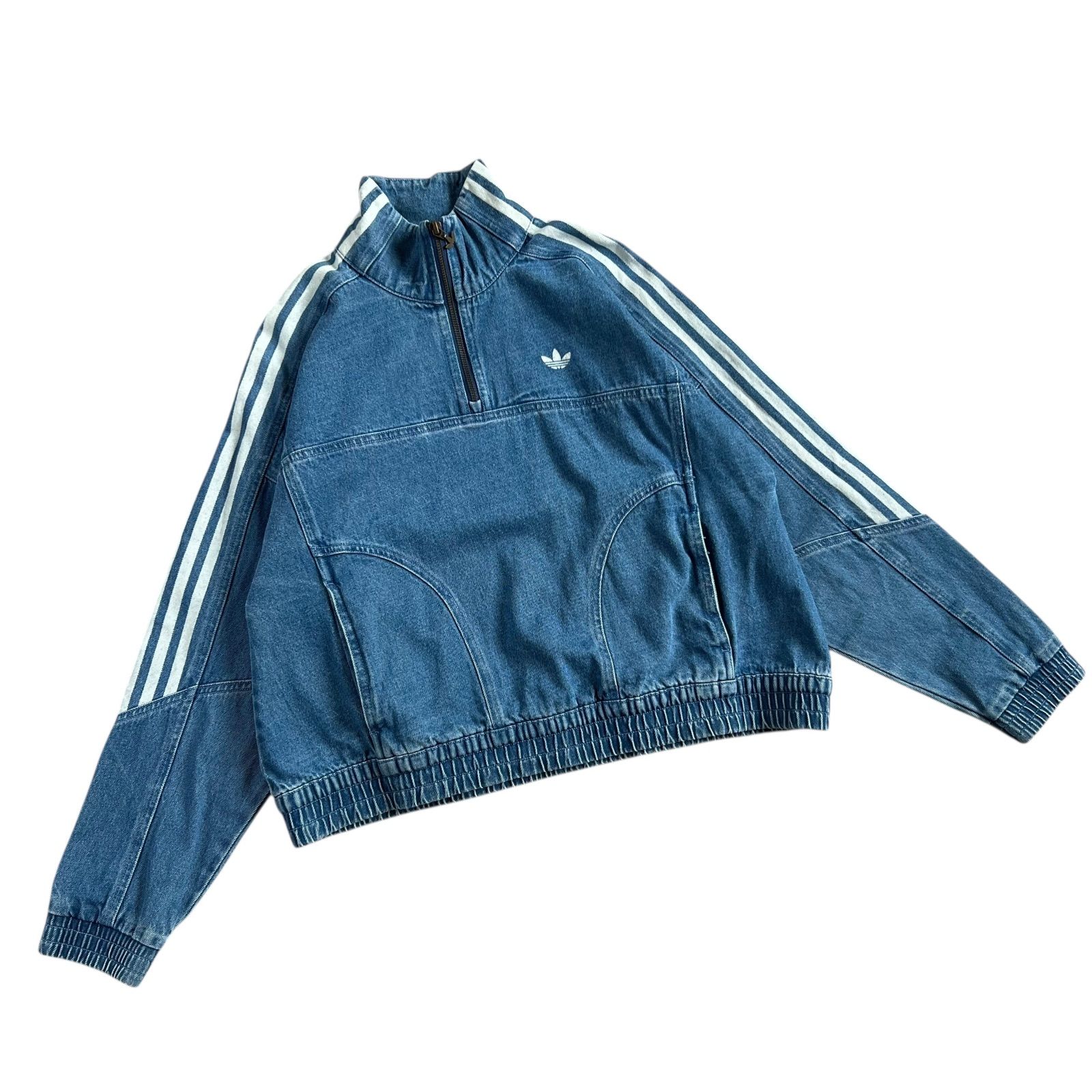 adidas Originals / アディダスオリジナルス ハーフジップ クロップド adidas Originals / アディダスオリジナルス ハーフジップ クロップド