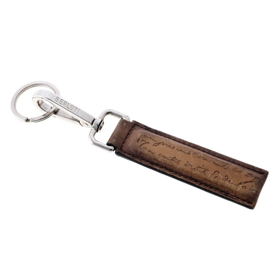 Berlutiベルルッティカリグラフィキーホルダー バッグチャーム ベルルッティ / BERLUTI カリグラフィ キーリング / キーホルダー