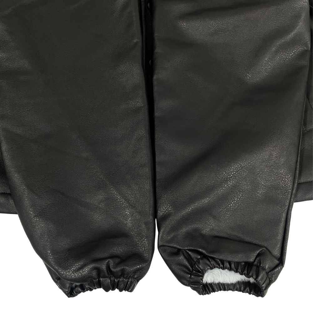 ROLLER MAGAZINE ローラーマガジン フェイクレザー コーチジャケット