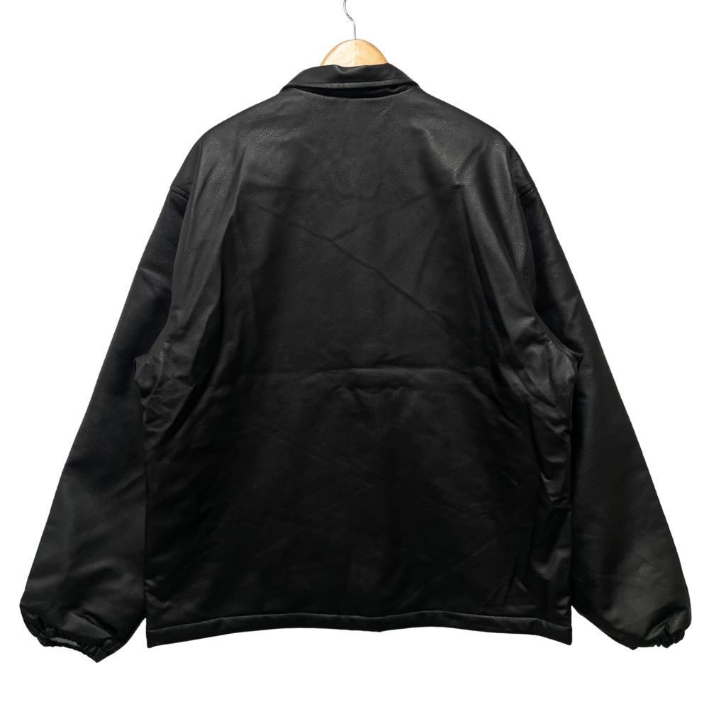 XL ローラーマガジン　コーチジャケット　フェイクレザー　xl ROLLER MAGAZINE ローラーマガジン フェイクレザー コーチジャケット