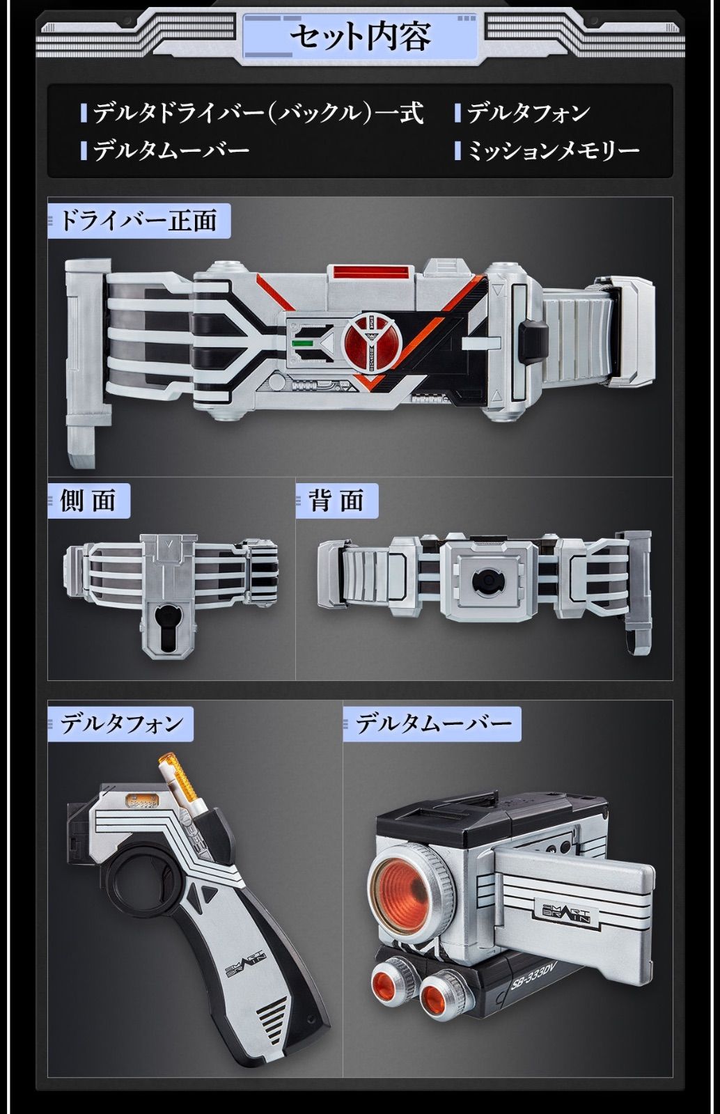 COMPLETE SELECTION MODIFICATION デルタギア（CSM デルタギア