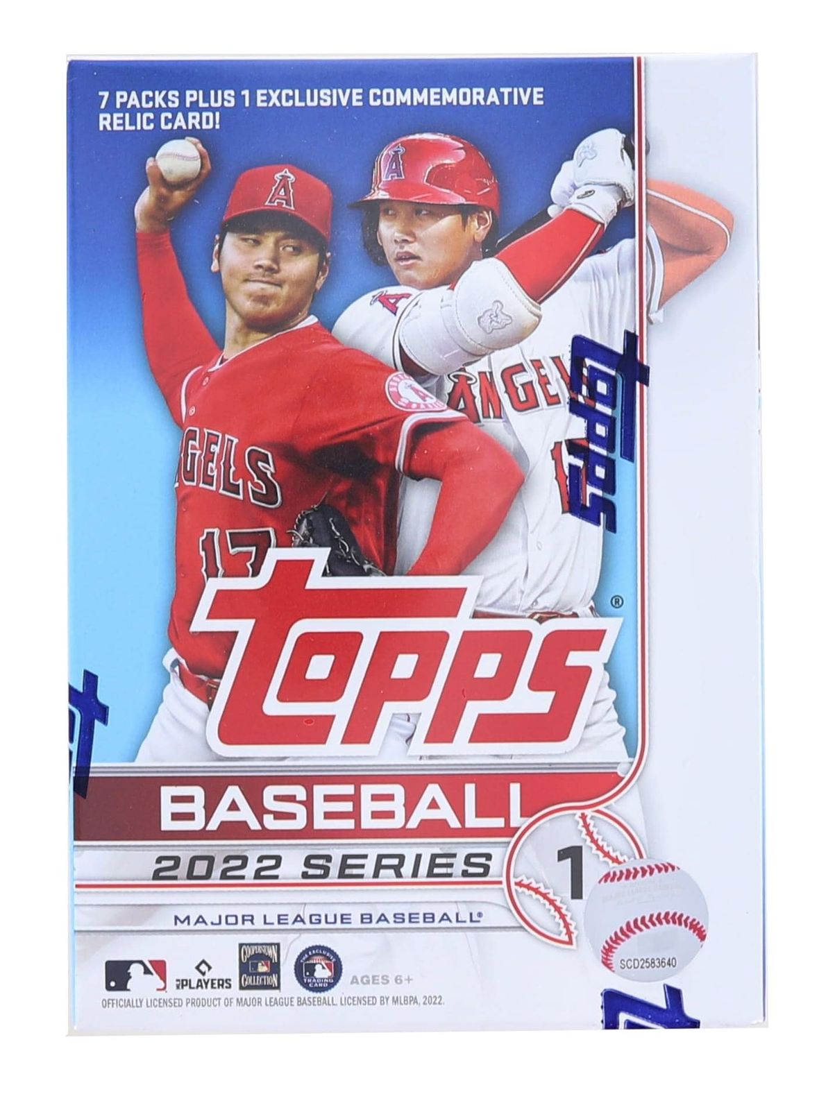 Generic Topps 2022 シリーズ1 野球ブラスターボックス 