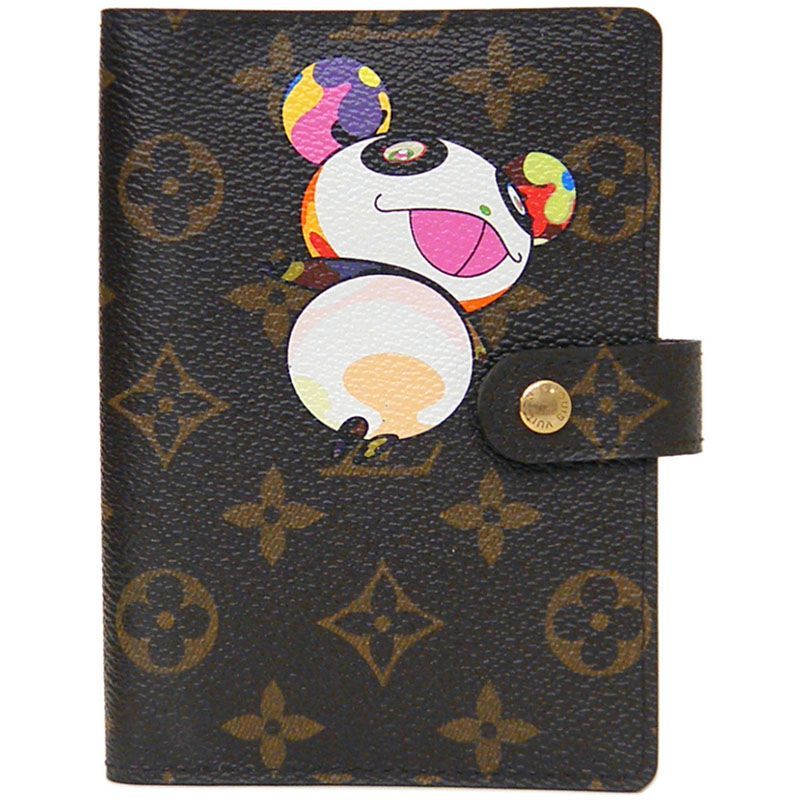 A ルイ ヴィトン LOUIS VUITTON モノグラムパンダ アジェンダPM 手帳カバー R 20011